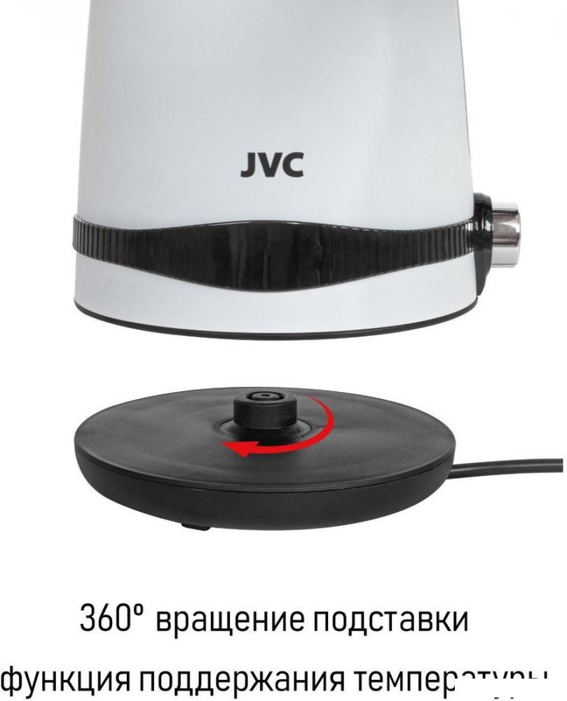 Электрический чайник JVC JK-KE1730 (белый)