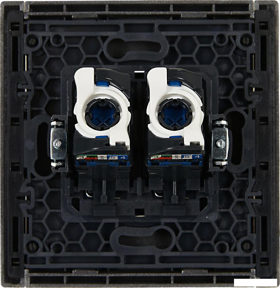 Розетка компьютерная IEK Forte&amp;Piano FP-K20-2-K46