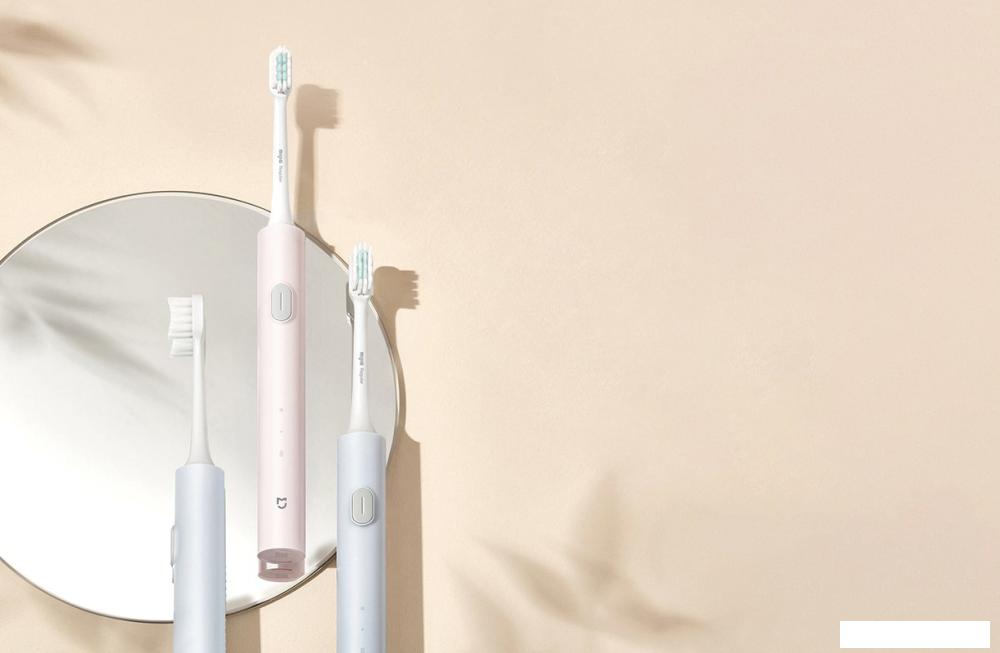 Электрическая зубная щетка Xiaomi Mijia Sonic Electric Toothbrush T200C (светло-синий)