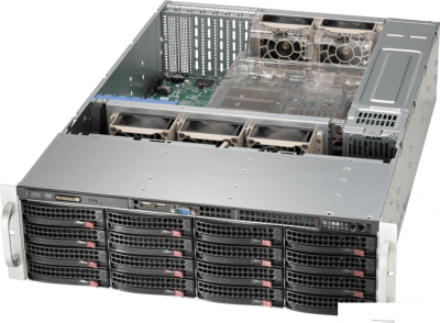 Корпуса Supermicro SuperChassis 836BE1C-R1K03B 1000W