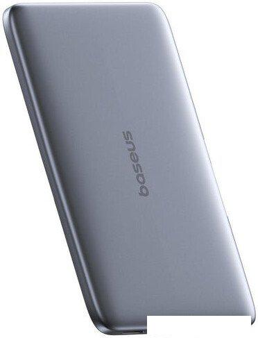 Внешний аккумулятор Baseus PicoGo AM41 Ultra-Slim Magnetic Power Bank 5000mAh (серый)