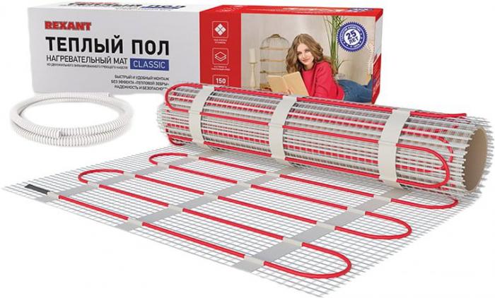 Нагревательный мат Rexant Classic RNX-14.0-2100 14 кв.м. 2100 Вт