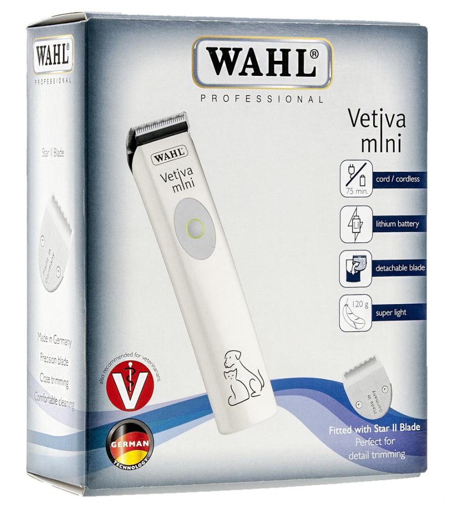 Машинка для стрижки  Wahl Vetiva Mini 1584-0481 (белый)