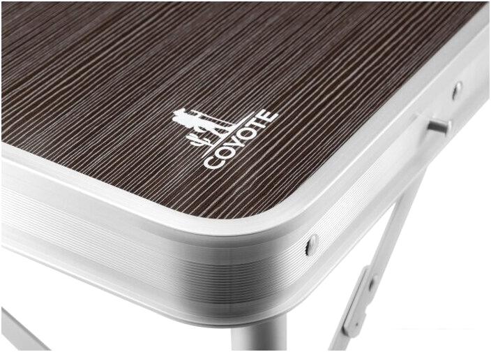 Стол со стульями Coyote HKTB-1033A (коричневый)