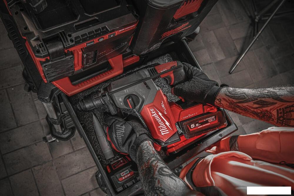 Перфоратор Milwaukee M18 FUEL M18ONEFHX-552X 4933478504 (с 2-мя АКБ, кейс)