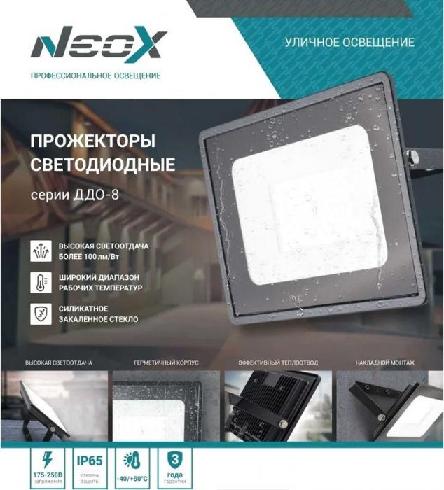 Уличный прожектор Neox ДДО-8 300Вт 230В 6500К 31500Лм