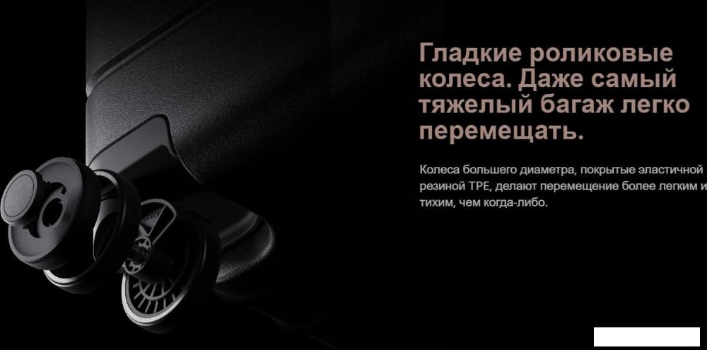 Чемодан Xiaomi Luggage Classic Pro 28" BHR8605GL (черный)