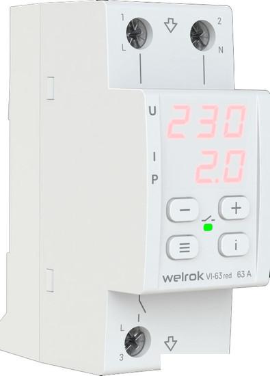Реле напряжения Welrok VI-63 (Red)