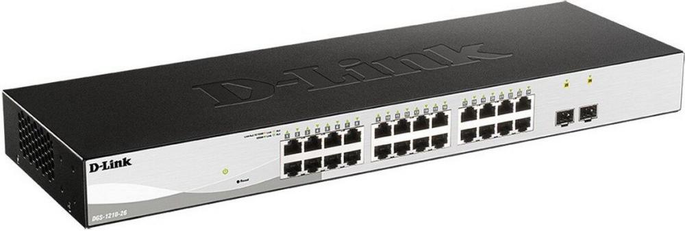Управляемый коммутатор 2-го уровня D-Link DGS-1210-26/FL2A