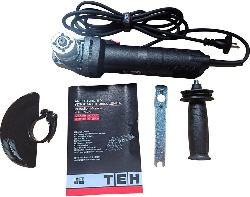 Угловая шлифмашина TEH TG12515VP