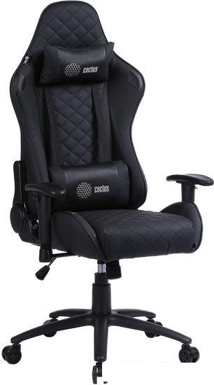 Игровое (геймерское) кресло CACTUS CS-CHR-030BL (черный)