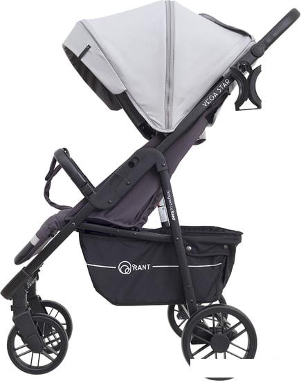 Коляска прогулочная «книга» Rant Vega Star (soft grey)