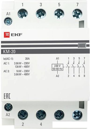 Контактор EKF PROxima KM-3-20-40