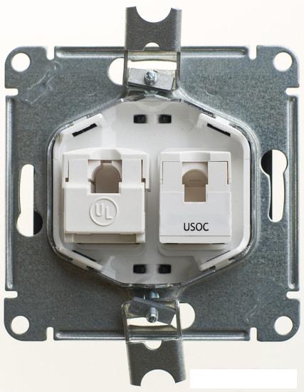 Розетка компьютерная Schneider Electric Glossa GSL000785KK