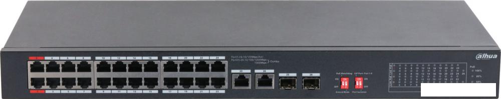 Неуправляемый коммутатор Dahua S3226-24ET-375