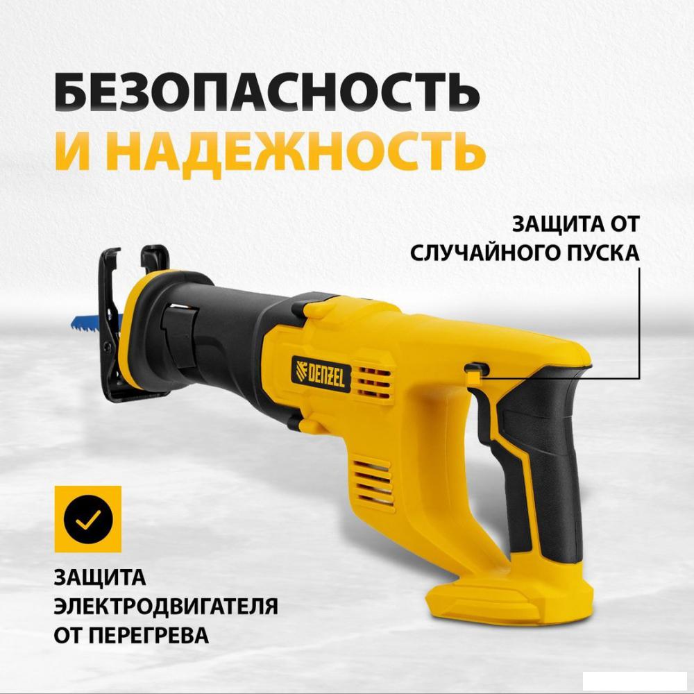 Сабельная пила Denzel CRC-115-0 28466 (без АКБ)