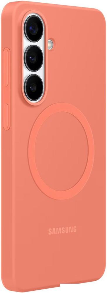 Чехол для телефона Samsung Silicone Magnet Case для Samsung Galaxy S26+ (коралловый)