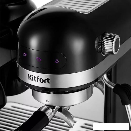 Рожковая кофеварка Kitfort KT-7126