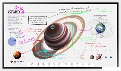 Интерактивная панель Samsung Flip Chart WM55B LH55WMBWBGCXCI