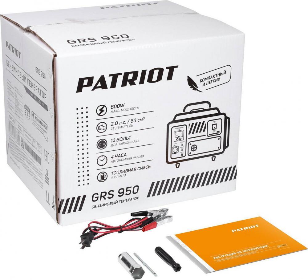Бензиновый генератор Patriot GRS 950