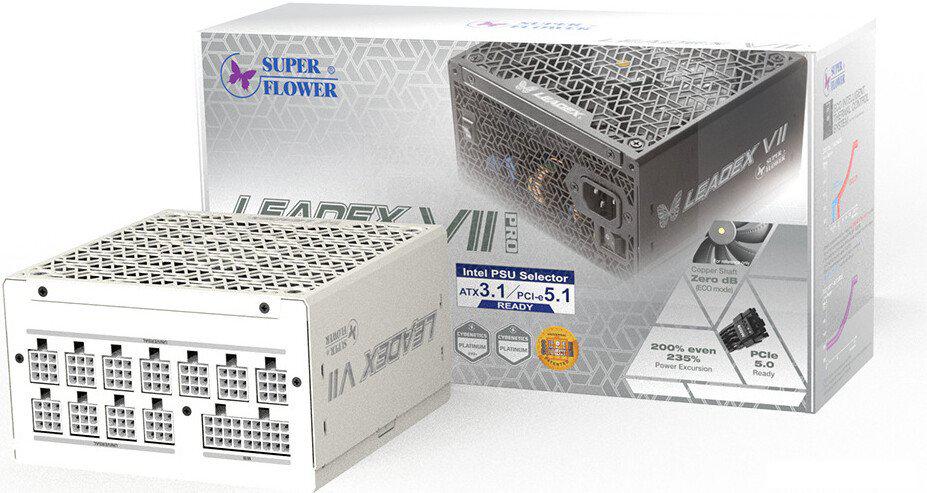 Блок питания Super Flower Leadex VII Platinum PRO 850W SF-850F14XP(WH)