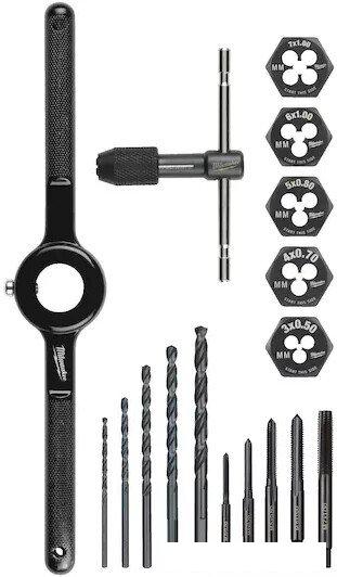 Сверло-метчик Milwaukee 4932498720 (17 шт)