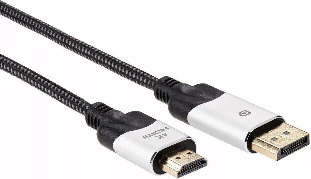 Кабель VCOM CG608M-1.8M DisplayPort - HDMI (1.8м, черный)