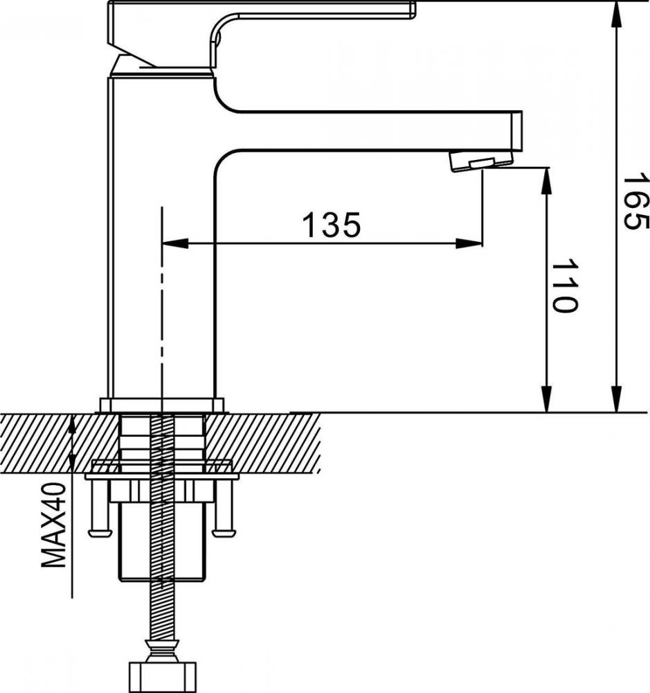 Смеситель Shevanik S8271T