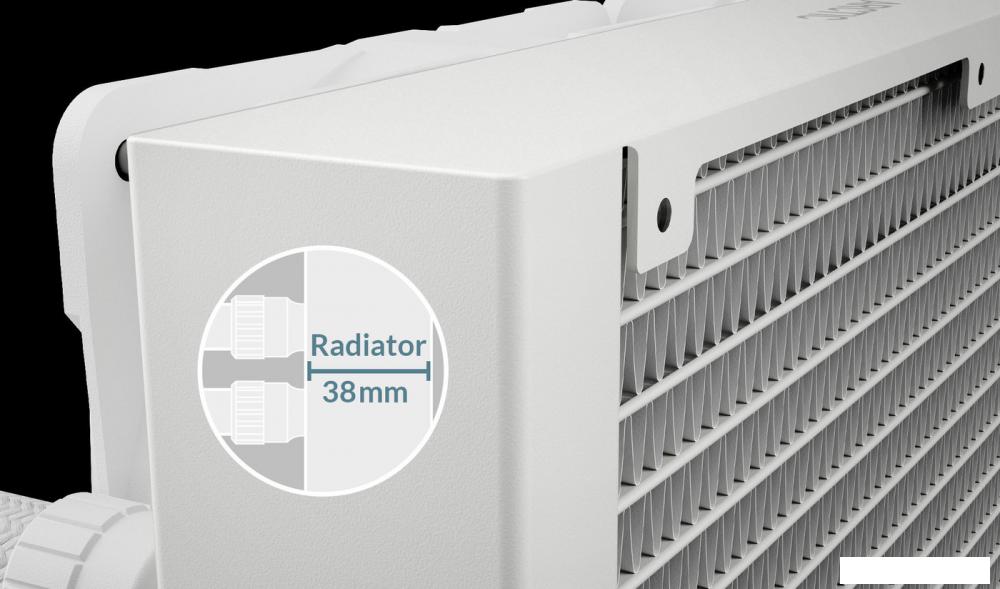 Жидкостное охлаждение для процессора Arctic Liquid Freezer III 240 A-RGB White ACFRE00150A