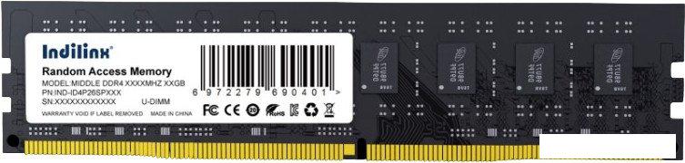 Оперативная память Indilinx 8ГБ DDR4 3200 МГц IND-ID4P32SP08X