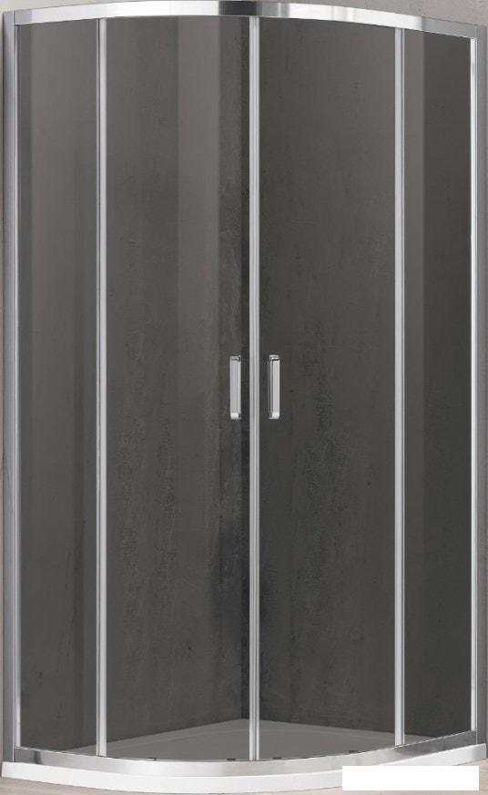 Душевой уголок Adema Glass Line-90 (тонированное стекло)
