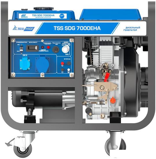 Дизельный генератор ТСС SDG 7000EHA 100033