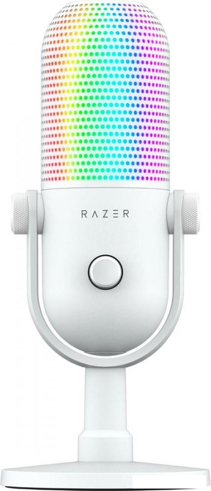 Проводной микрофон Razer Seiren V3 Chroma Mercury White