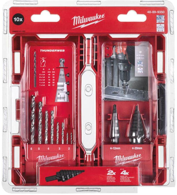 Набор сверл Milwaukee 48899350 (10 предметов)