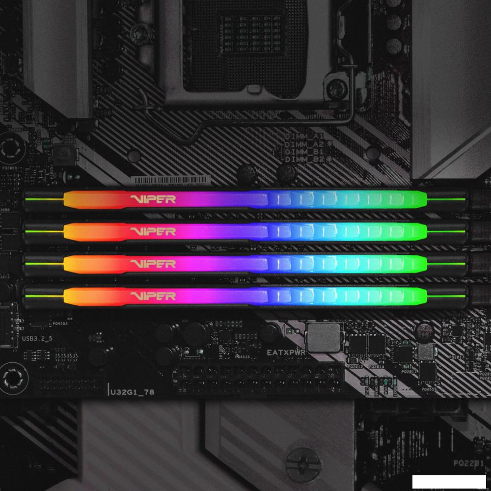 Оперативная память Patriot Viper Steel RGB 2x8GB DDR4 PC4-28800 PVSR416G360C0K