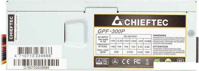 Блоки питания Chieftec Smart GPF-300P