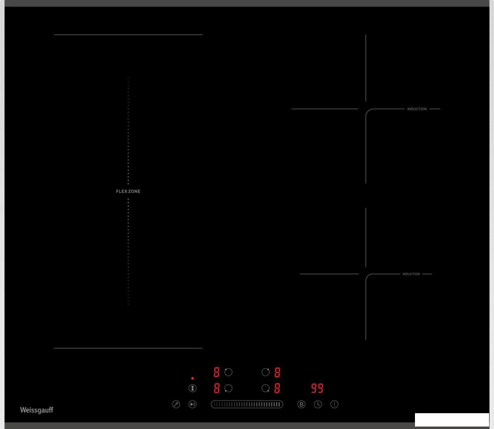 Варочная панель Weissgauff HI 643 BFZG