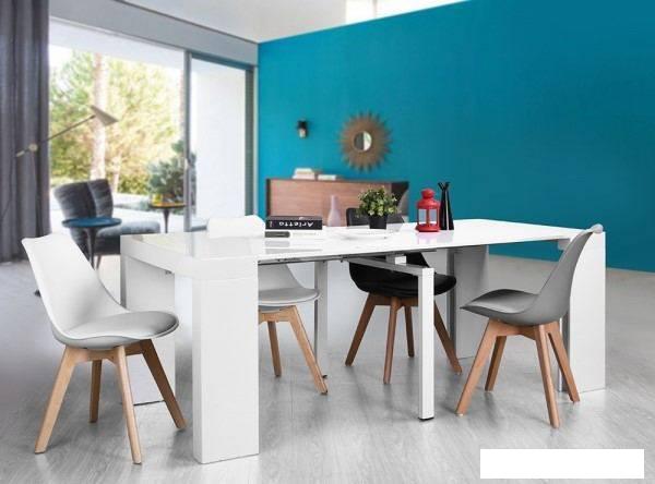 Стул Stool Group Frankfurt New Y863 (черный/деревянные ножки)