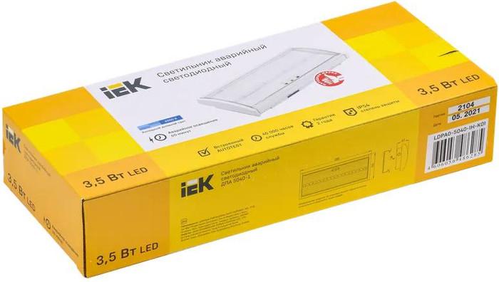 Светильник IEK ДПА 5040-1 LDPA0-5040-1H-K01