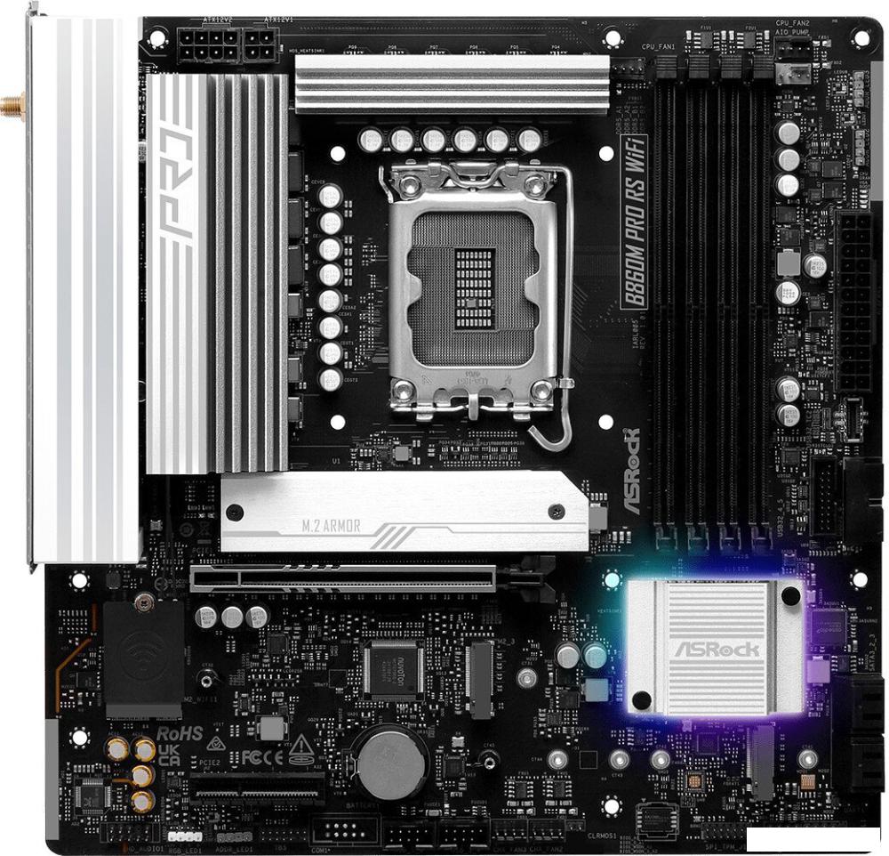 Материнская плата ASRock B860M Pro RS WiFi