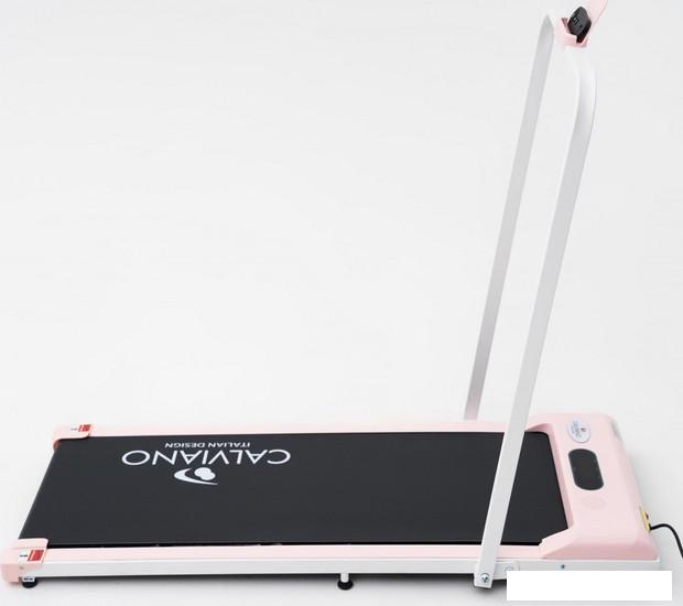 Электрическая беговая дорожка Calviano Slim Pink