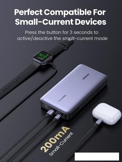 Портативные зарядные устройства Ugreen PB205 25000mAh (серый)