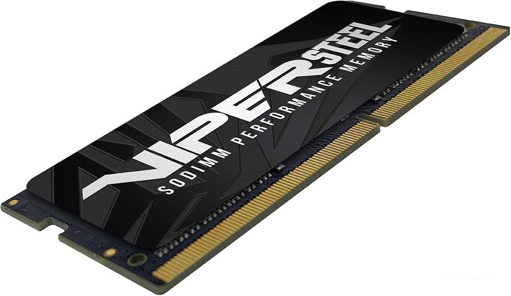 Оперативная память Patriot Viper Steel 16ГБ DDR4 SODIMM 3200 МГц PVS416G320C8S