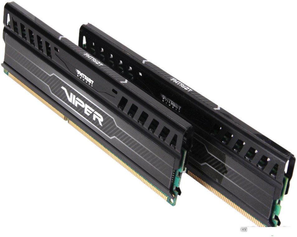 Оперативная память Patriot Viper 3 Black Mamba 2x8GB KIT DDR3 PC3-12800 (PV316G160C9K)