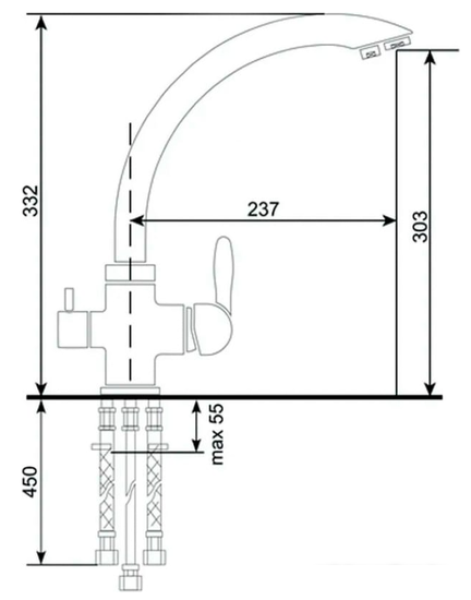 Смеситель Ekko E4399