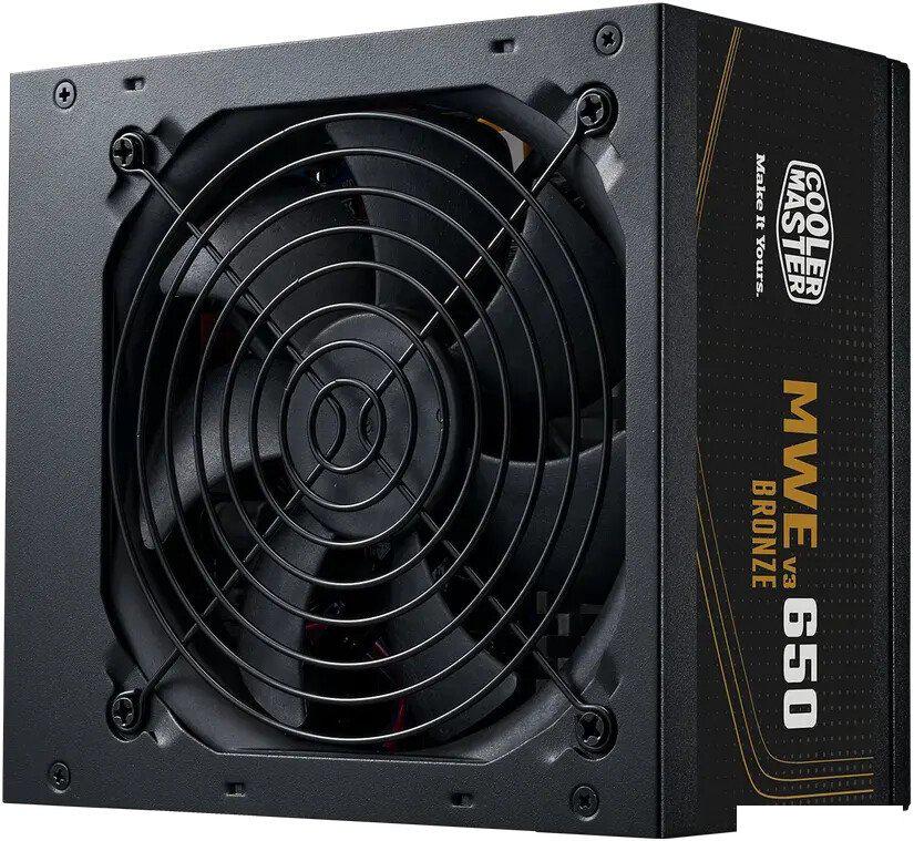 Блок питания Cooler Master MWE Bronze 650 V3 MPE-6501-ACAAW-3BEU