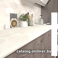 Шкаф напольный Кортекс-мебель Корнелия Лира НШ30р3ш (белый/королевский опал)