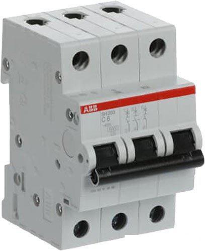 Выключатель автоматический ABB SH203-C20 3P 20А 2CDS213001R0204