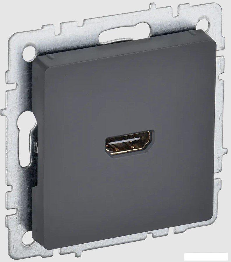 Розетка HDMI IEK Brite РHDMI-0-БрГ