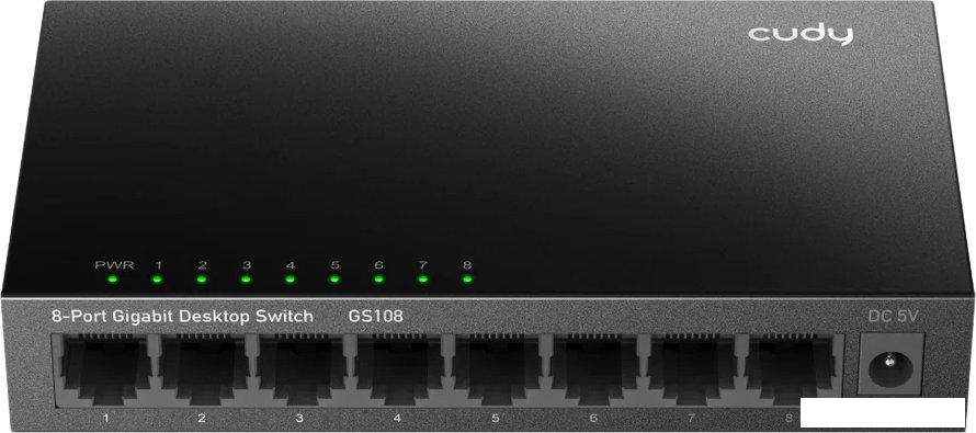 Неуправляемый коммутатор Cudy GS108 4.0